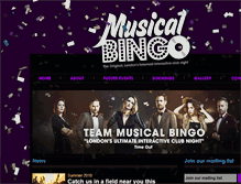 Tablet Screenshot of musicalbingo.co.uk